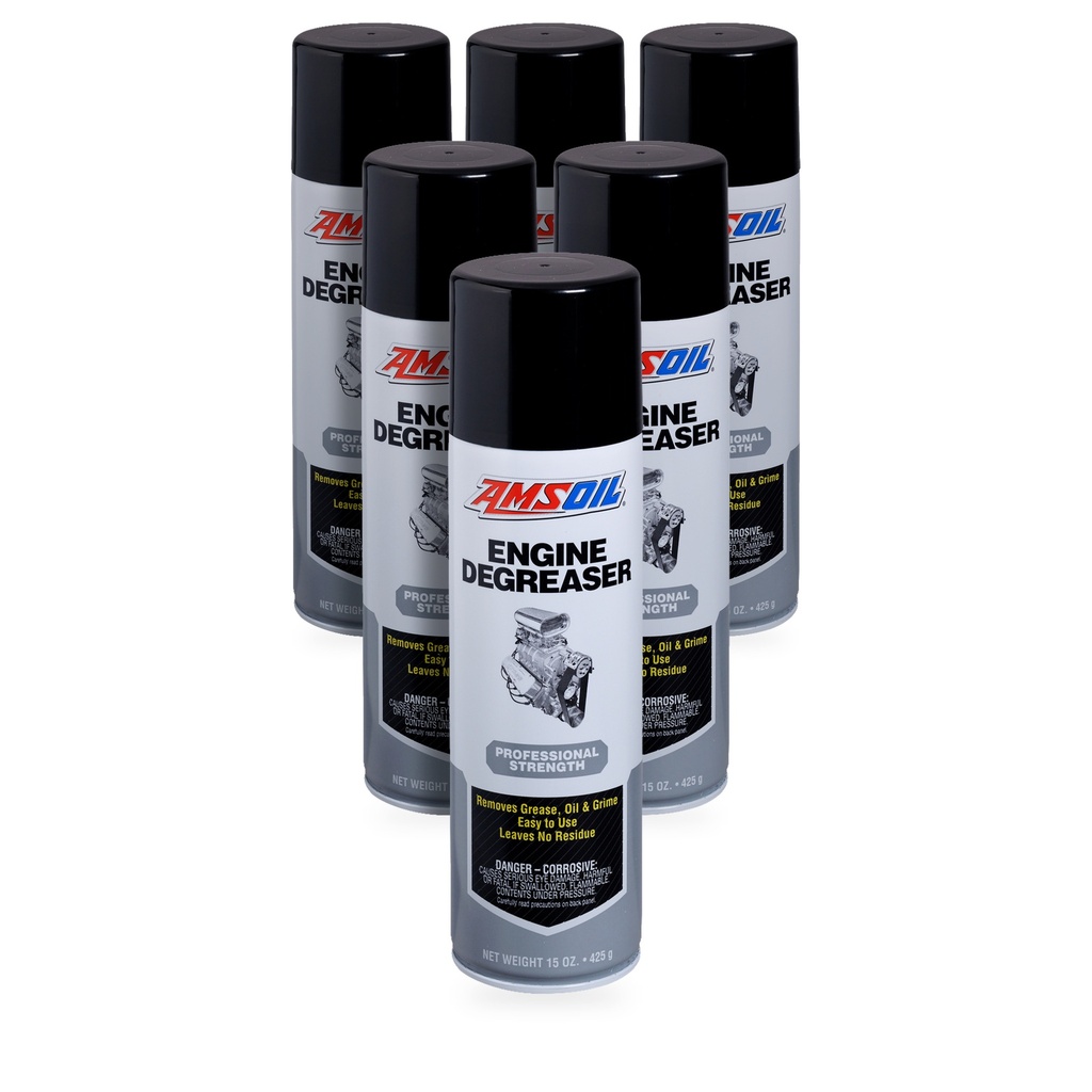 Kit 6 Piezas Desengrasantes De Motor Amsoil