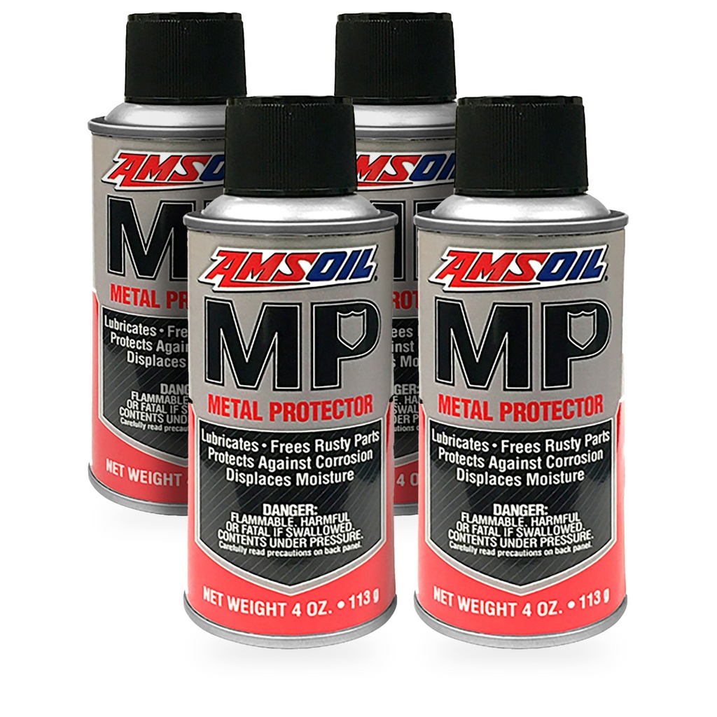 Kit 4 Aflojatodo Protector Amsoil Quita Oxido Desplaza Agua
