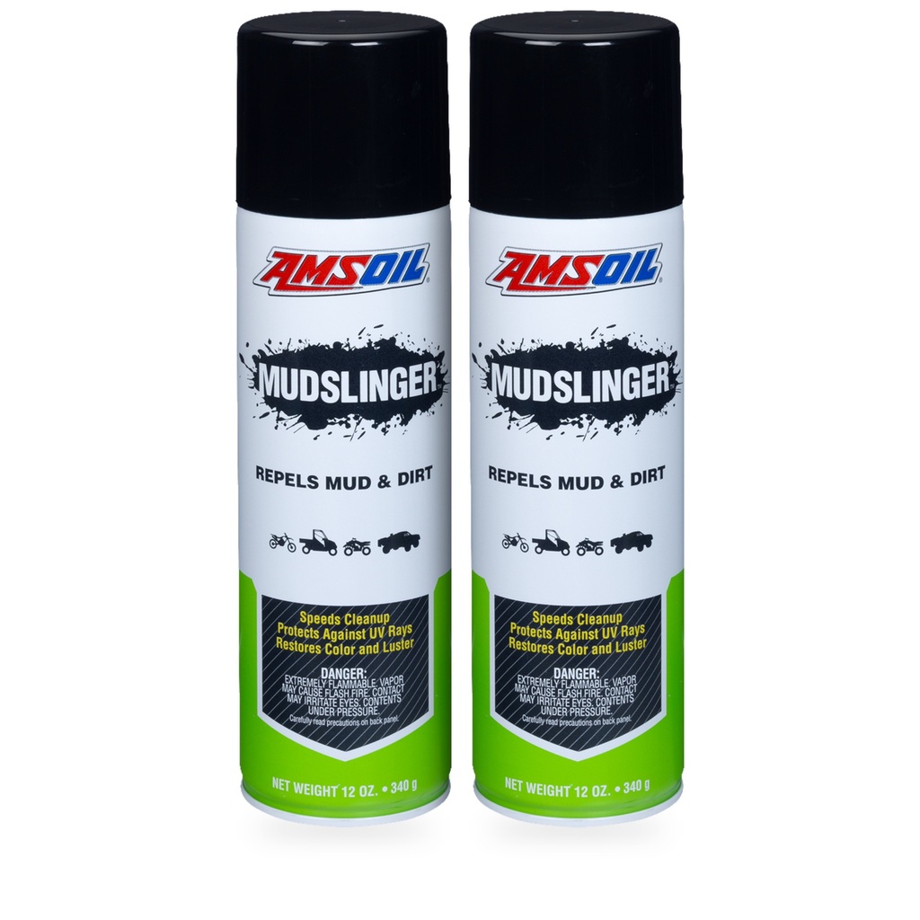 Kit 2 Repelentes De Suciedad Y Lodo Amsoil Mudslinger