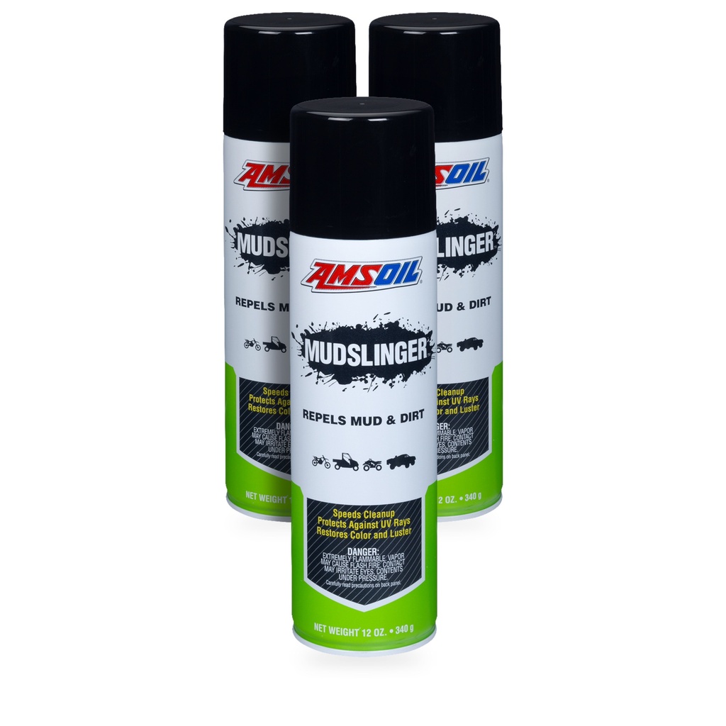 Kit 3 Repelentes De Suciedad Y Lodo Amsoil Mudslinger