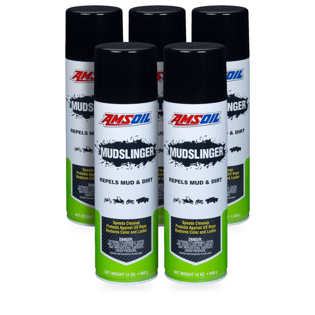 Kit 5 Repelentes De Suciedad Y Lodo Amsoil Mudslinger