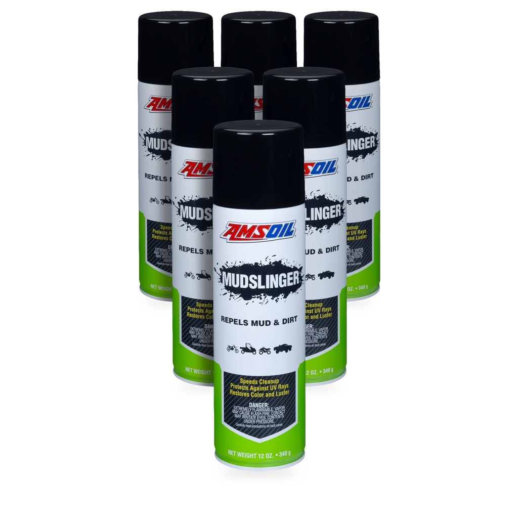 Kit 6 Repelentes De Suciedad Y Lodo Amsoil Mudslinger