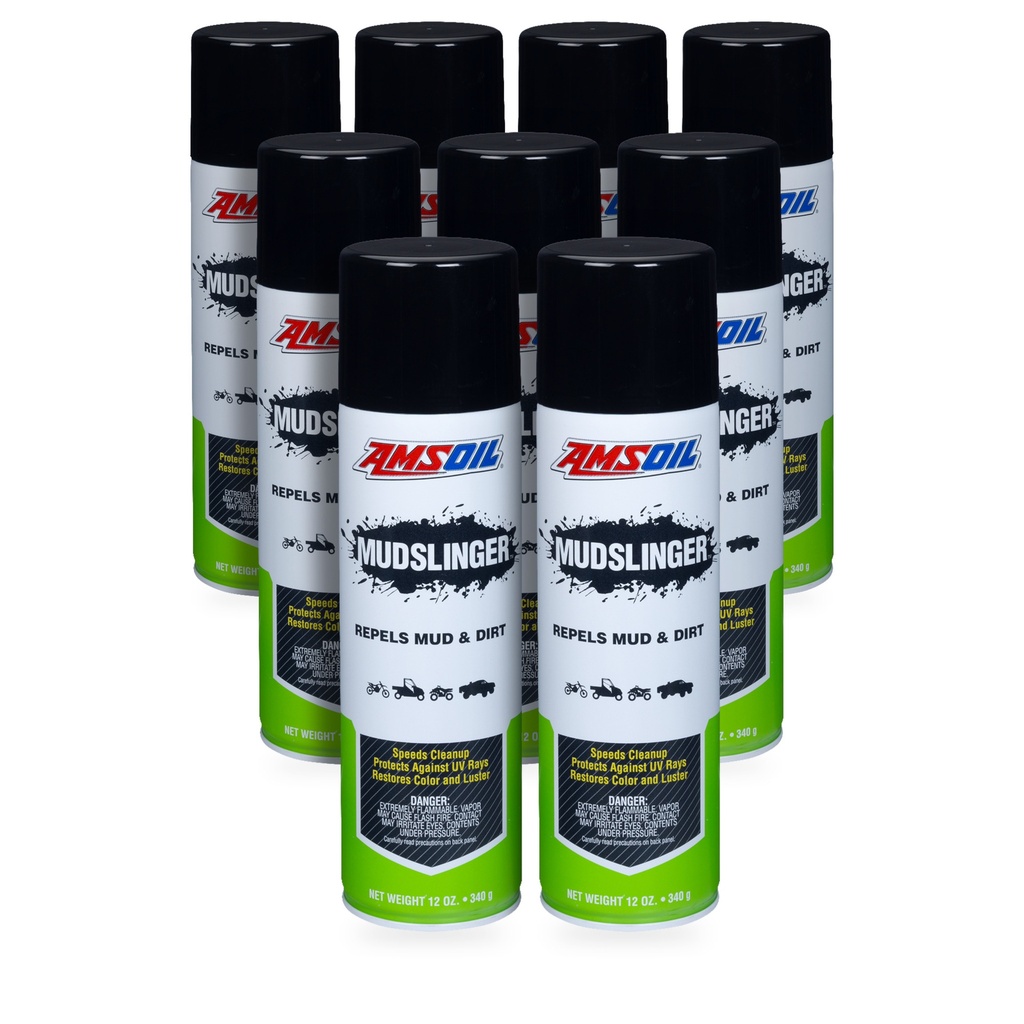 Kit 9 Repelentes De Suciedad Y Lodo Amsoil Mudslinger