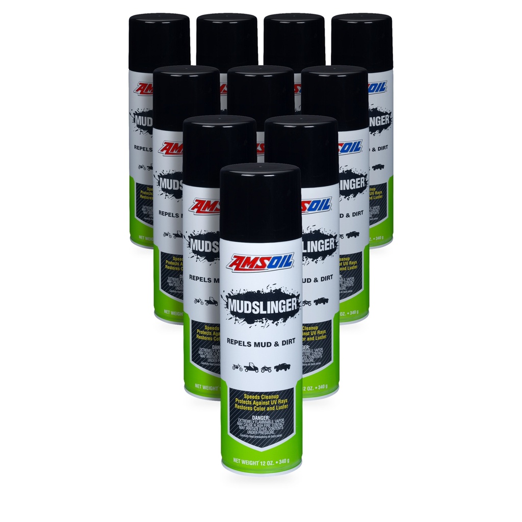 Kit 10 Repelentes De Suciedad Y Lodo Amsoil Mudslinger
