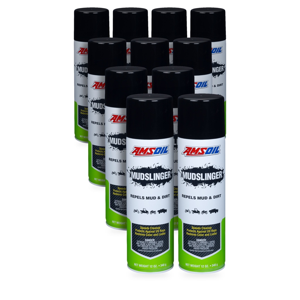 Kit 11 Repelentes De Suciedad Y Lodo Amsoil Mudslinger