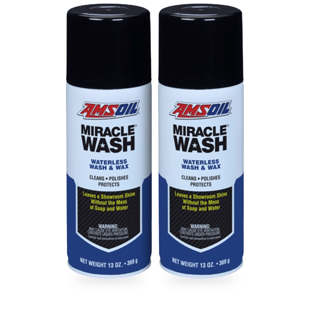Kit 2 Piezas Lavado Y Cera Sin Agua Amsoil Miracle Wash