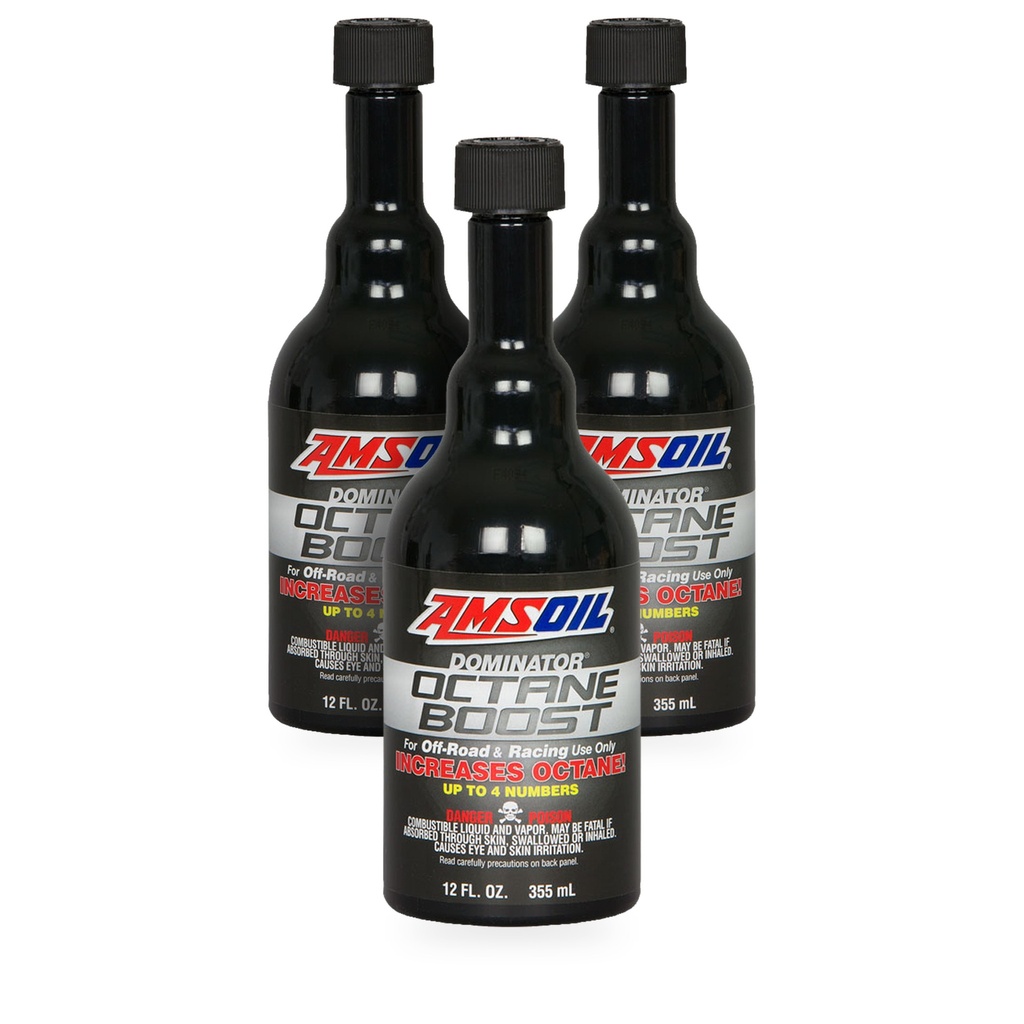 Kit 3 Aditivos Potenciador De Octanaje Amsoil +4 1 Litro