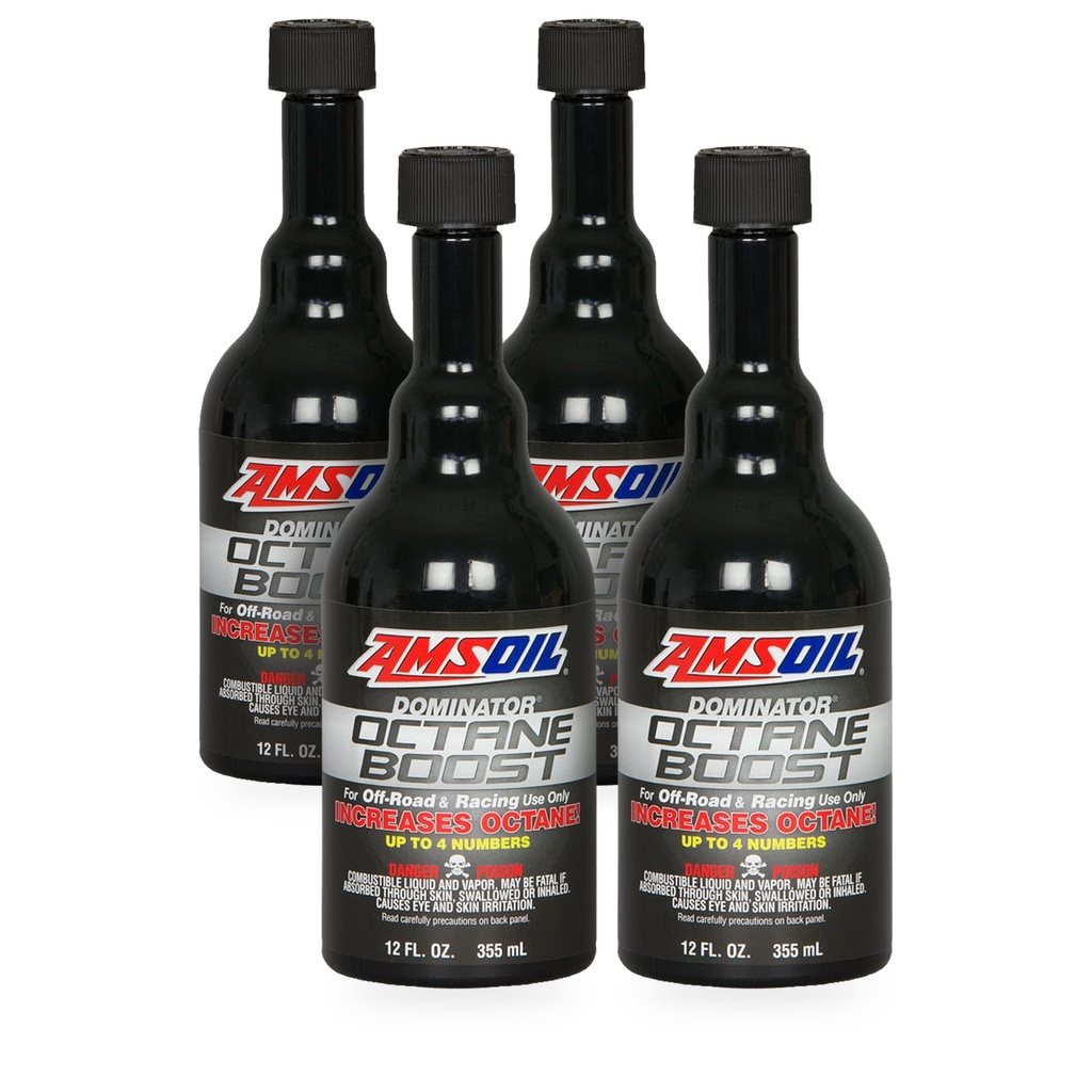 Kit 4 Aditivos Potenciador De Octanaje Amsoil +4 1 Litro