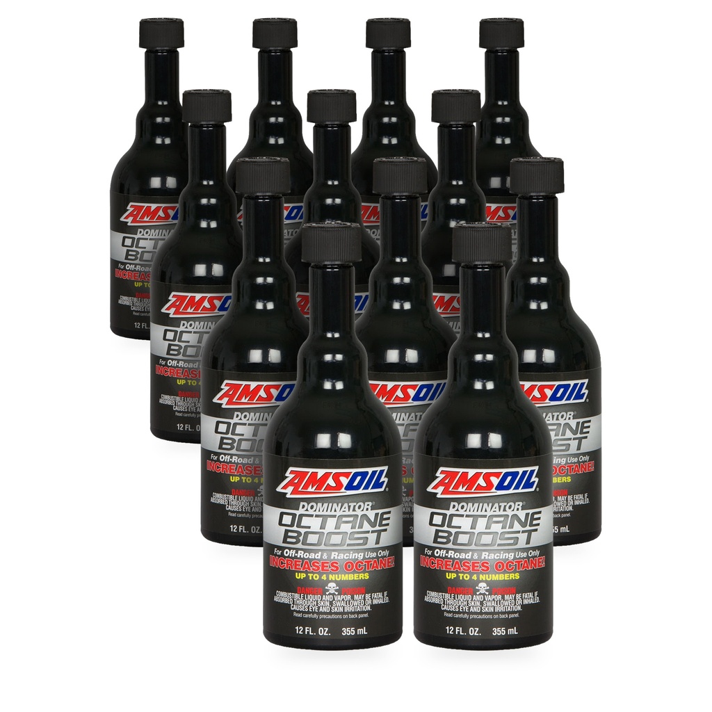 Kit 12 Aditivos Potenciador De Octanaje Amsoil +4 4 Litros