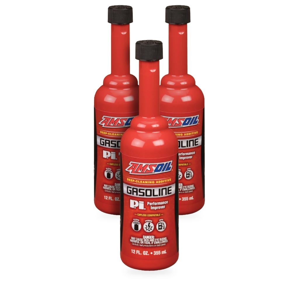 Kit 3 Aditivos Gasolina Amsoil Pi Limpia 1 Litro