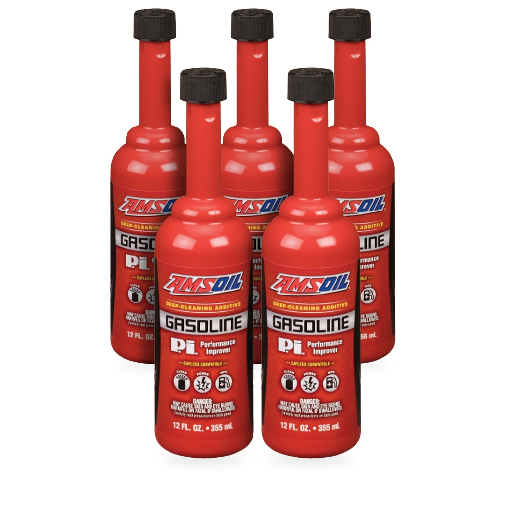 Kit 5 Aditivos Gasolina Amsoil Pi Limpia 2 Litros