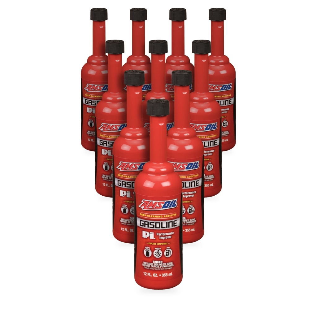 Kit 10 Aditivos Gasolina Amsoil Pi Limpia 4 Litros