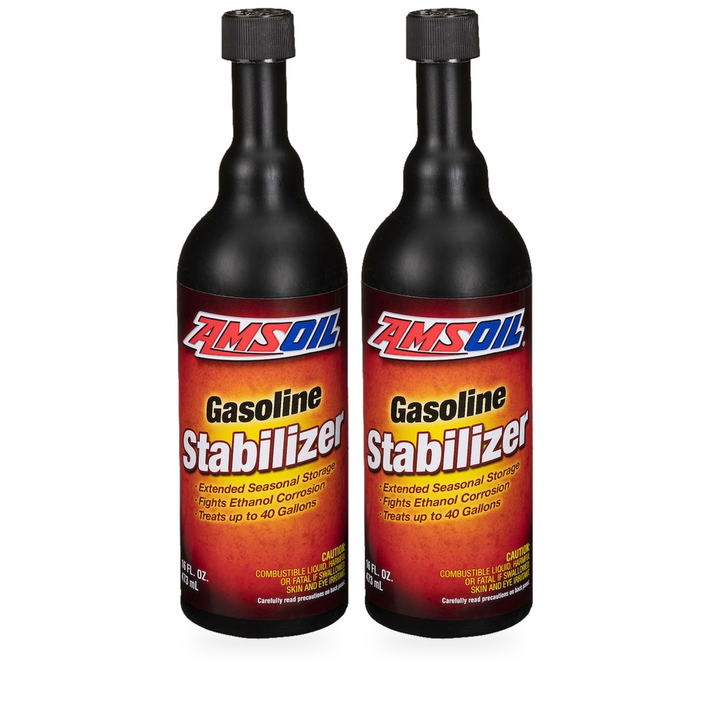 Kit 2 Aditivos Estabilizador De Gasolina Amsoil 946 Ml