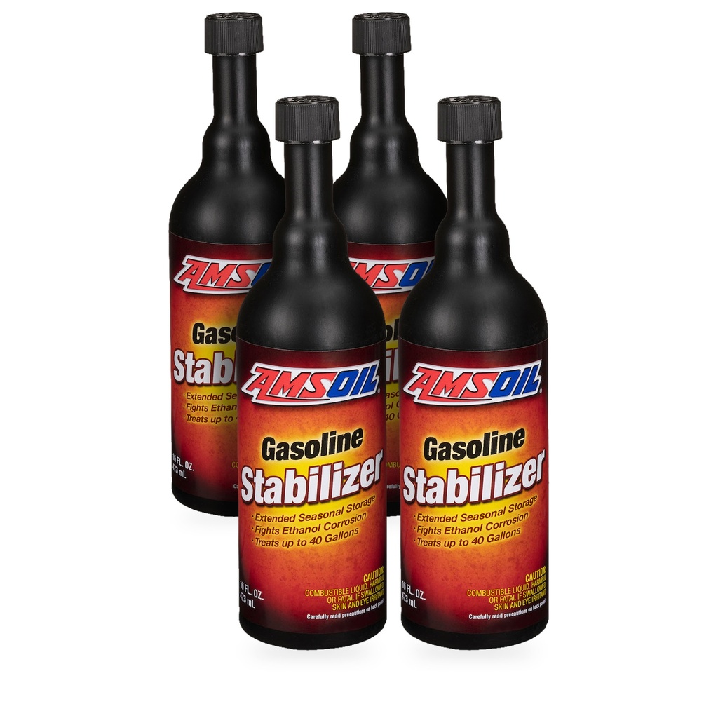 Kit 4 Aditivos Estabilizador De Gasolina Amsoil 2 Litros
