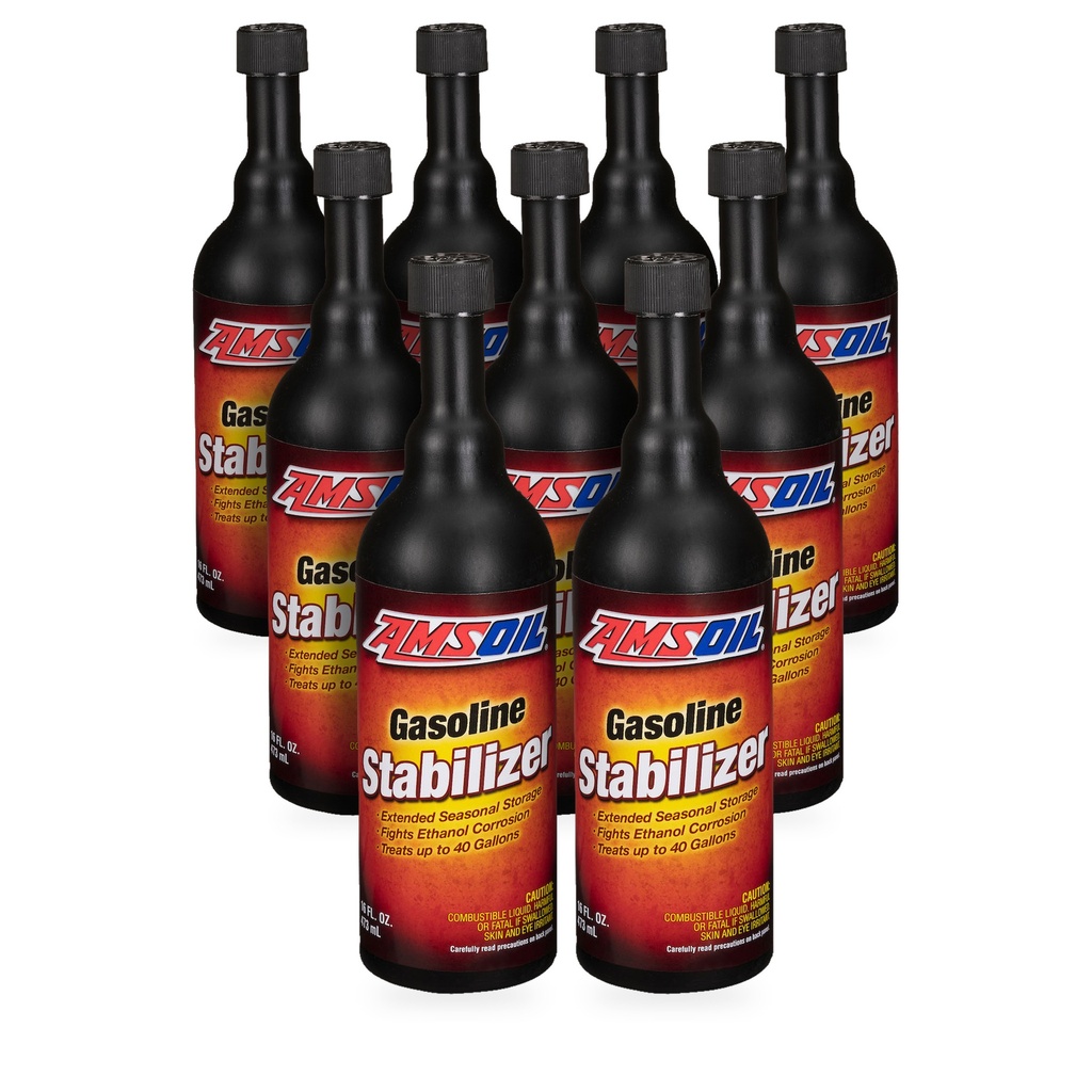 Kit 9 Aditivos Estabilizador De Gasolina Amsoil 4 Litros