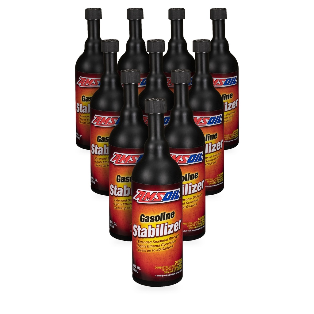 Kit 10 Aditivos Estabilizador De Gasolina Amsoil 5 Litros