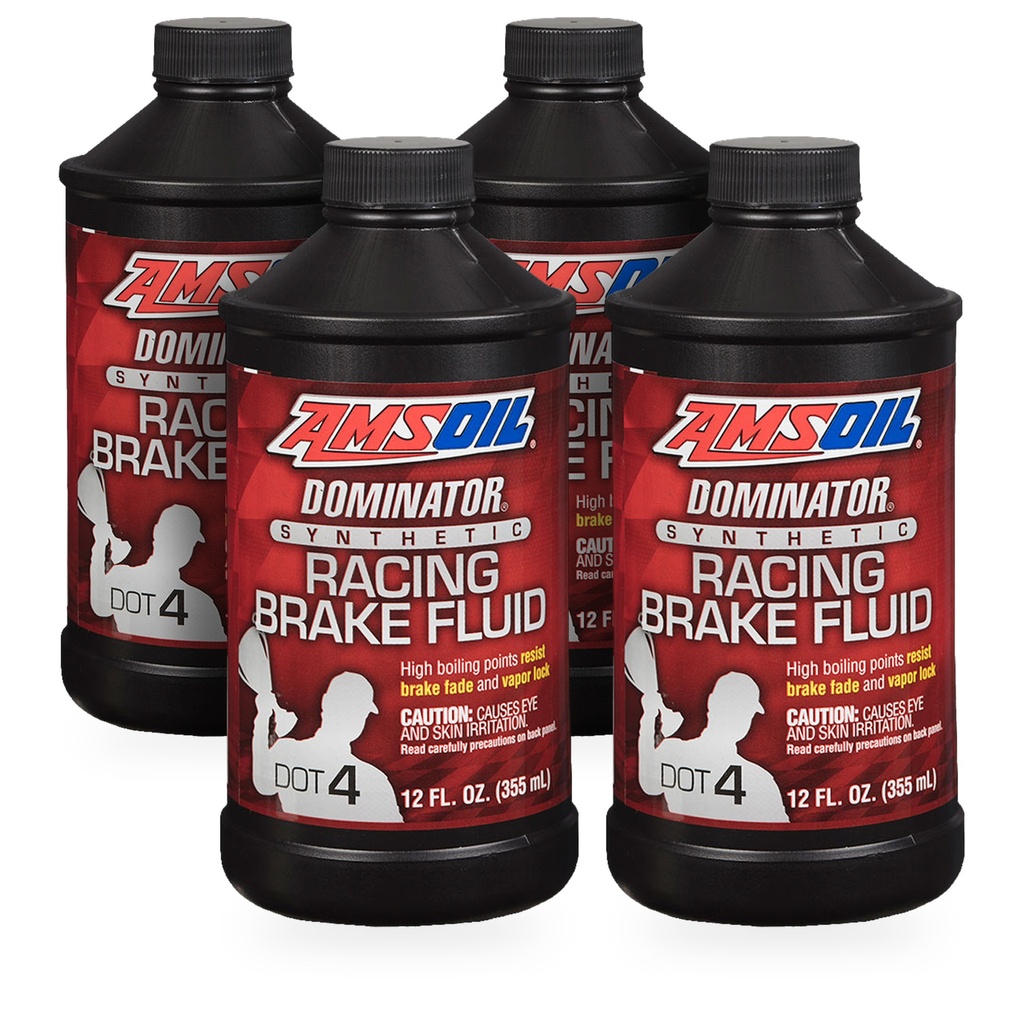 Kit 4 Liquidos De Frenos Dot4 Amsoil 1 Litro
