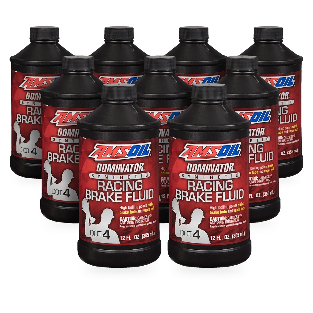 Kit 9 Liquidos De Frenos Dot4 Amsoil 3 Litros