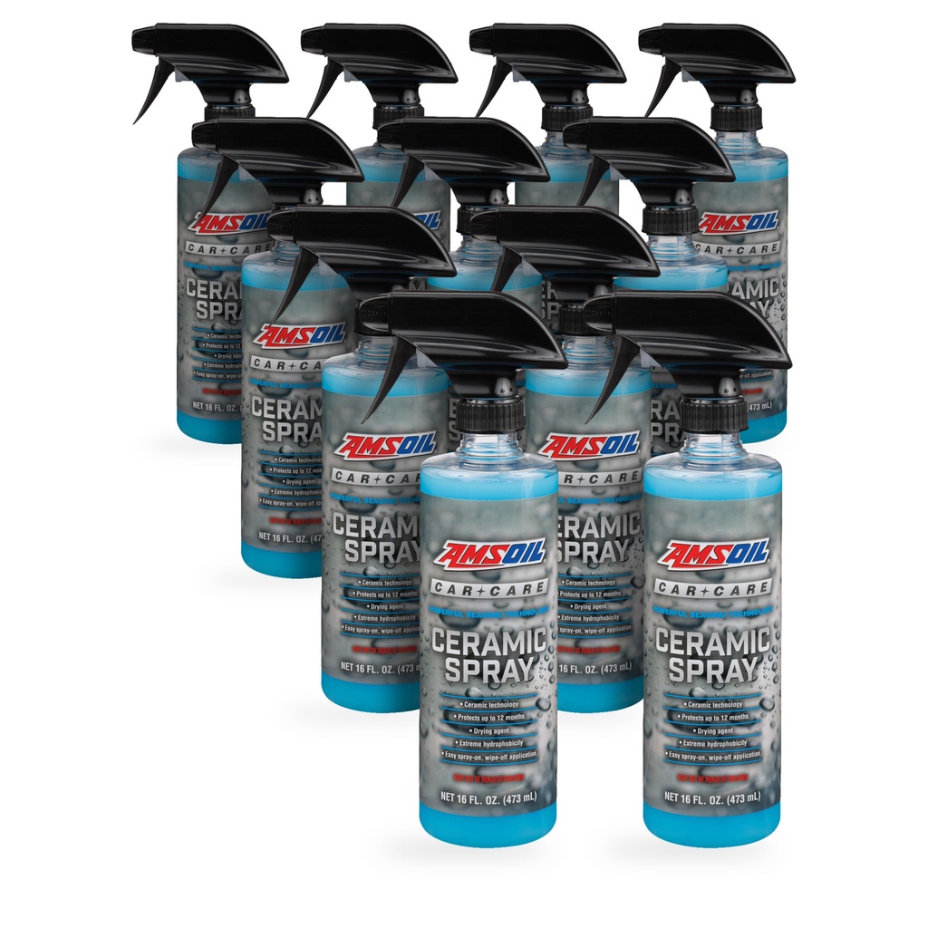 Kit 11 Ceras Ceramica Amsoil Hidrofobico 5 Litros