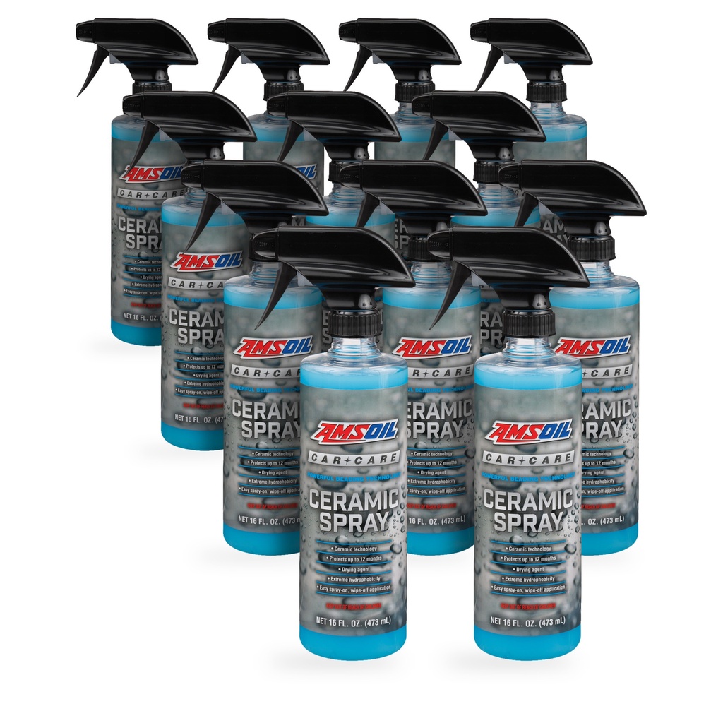 Kit 12 Ceras Ceramica Amsoil Hidrofobico 6 Litros