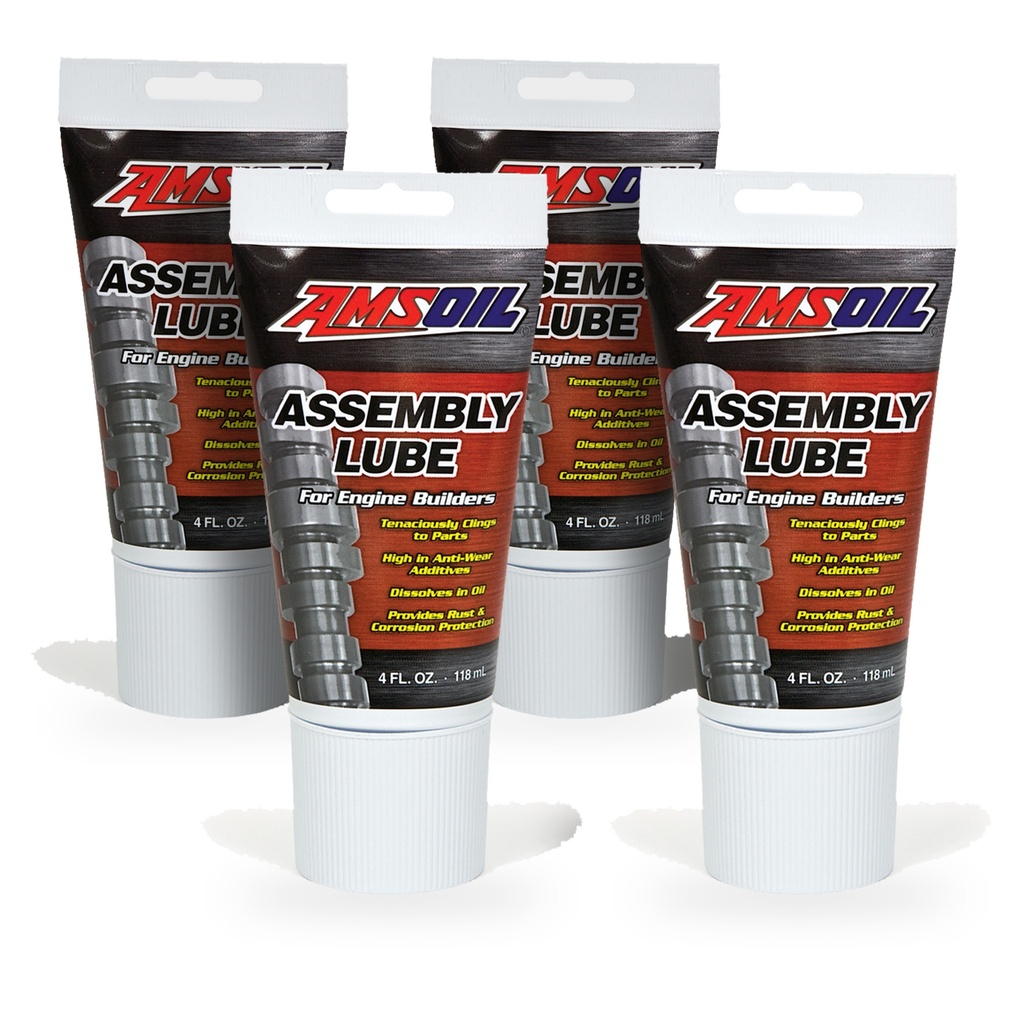 Kit 4 Lubricantes De Ensamble Amsoil Pistones 472 Ml