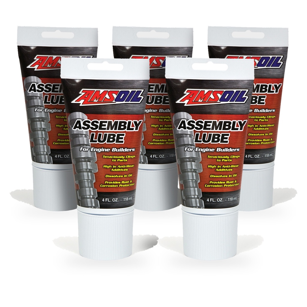 Kit 5 Lubricantes De Ensamble Amsoil Pistones 590 Ml