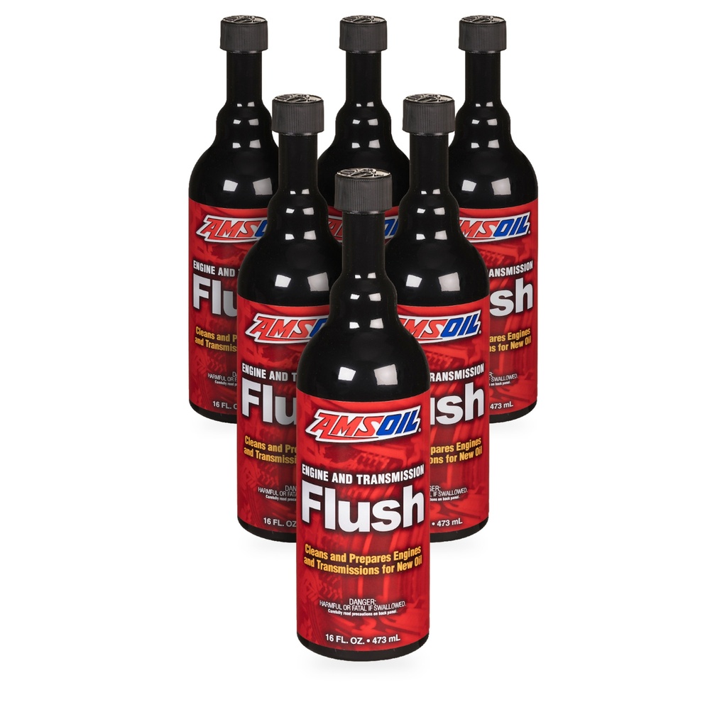 Kit 6 Limpiadores De Motor Y Transmision Amsoil 3 Litros