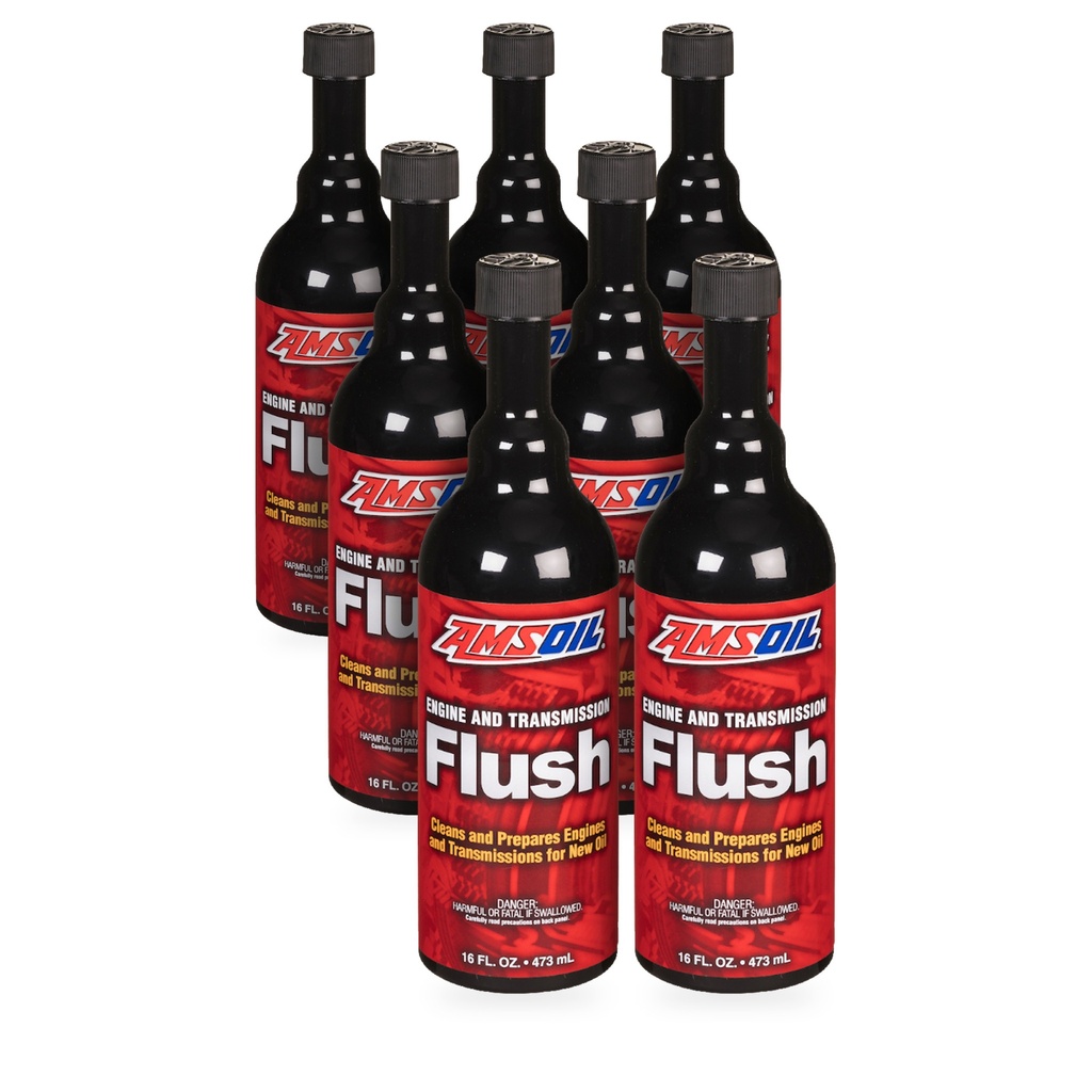 Kit 7 Limpiadores De Motor Y Transmision Amsoil 3 Litros