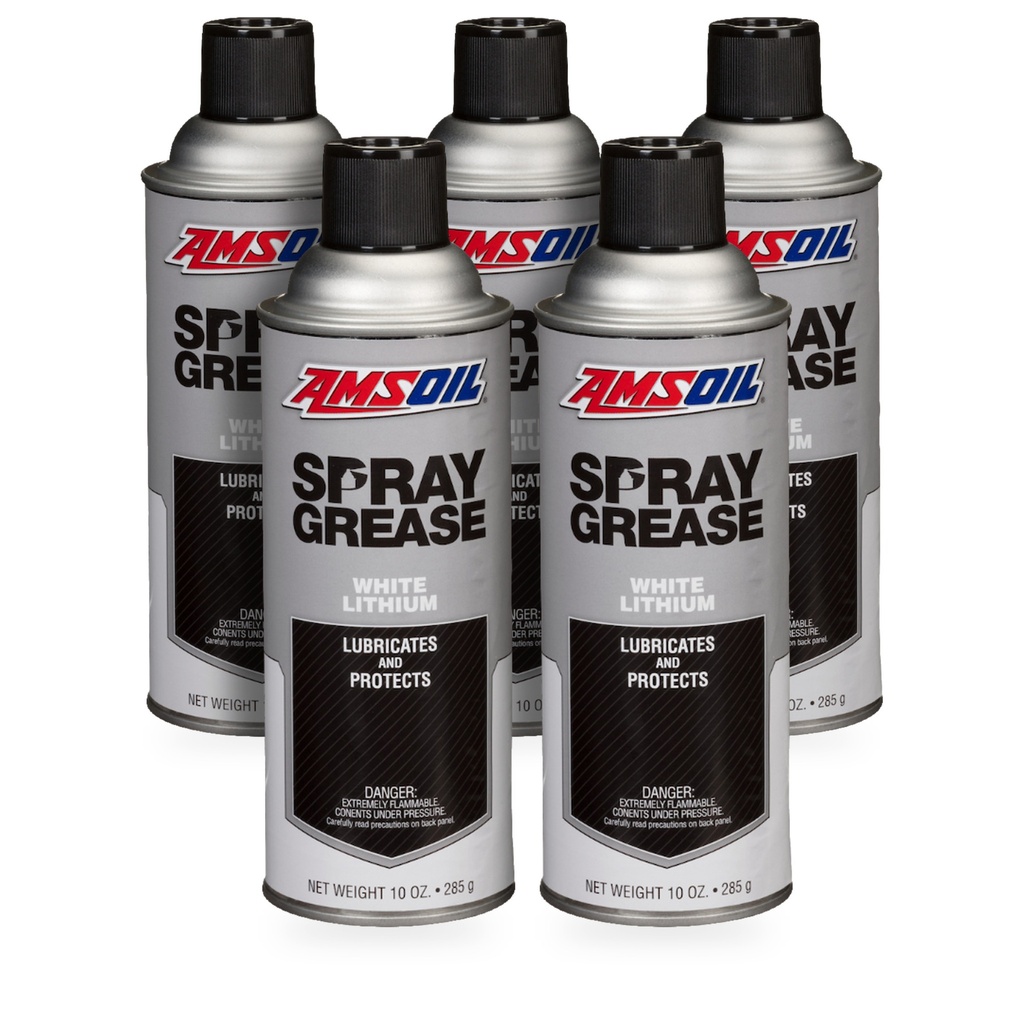 Kit 5 Piezas Grasas Blanca Multiusos Litio Amsoil
