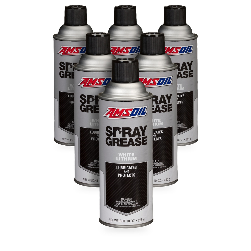 Kit 6 Piezas Grasas Blanca Multiusos Litio Amsoil