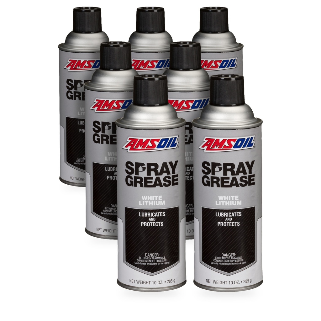 Kit 7 Piezas Grasas Blanca Multiusos Litio Amsoil