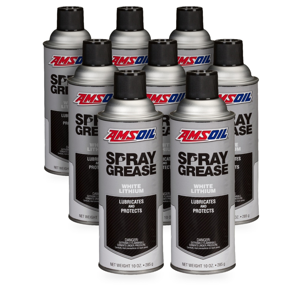 Kit 8 Piezas Grasas Blanca Multiusos Litio Amsoil