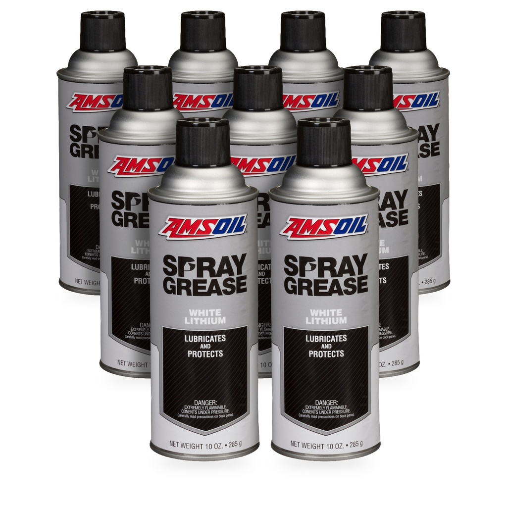 Kit 9 Piezas Grasas Blanca Multiusos Litio Amsoil