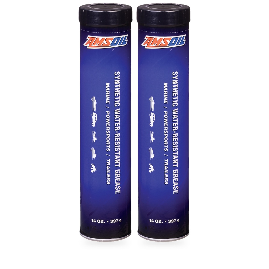 Kit 2 Grasas Sintetica Resistente Al Agua Amsoil Nlgi 2