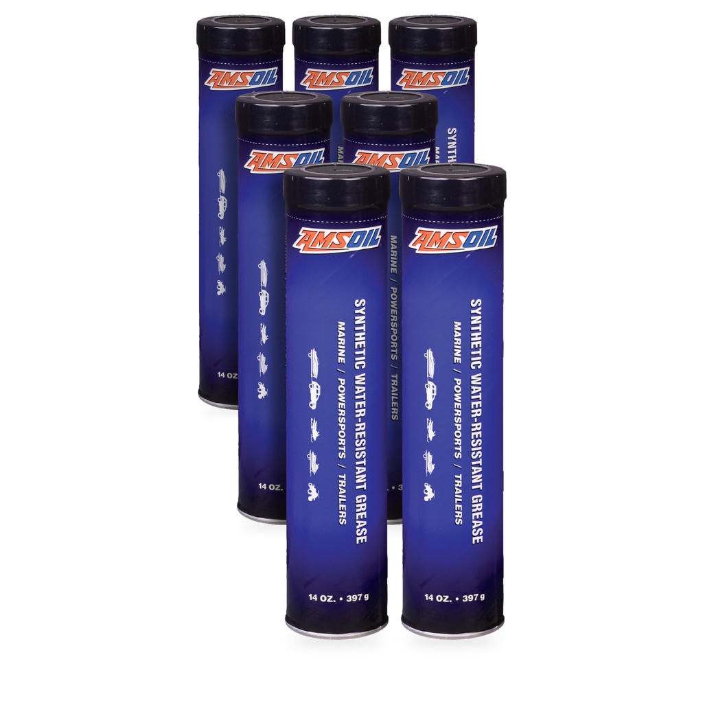 Kit 7 Grasas Sintetica Resistente Al Agua Amsoil Nlgi 2
