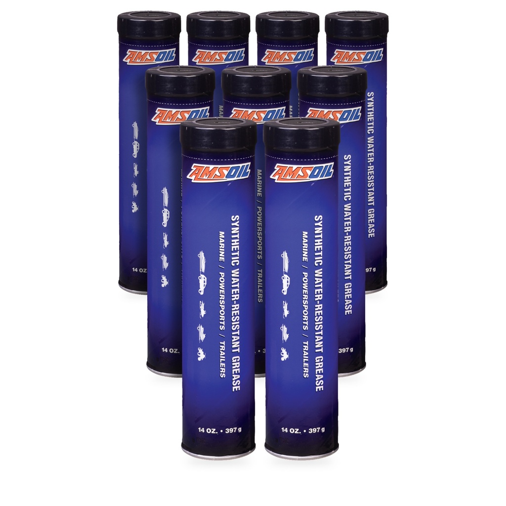 Kit 9 Grasas Sintetica Resistente Al Agua Amsoil Nlgi 2