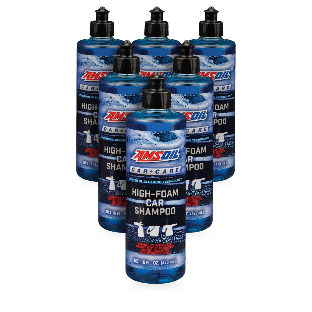 Kit 6 Shampoos Carroceria Alta Espuma Amsoil 3 Litros