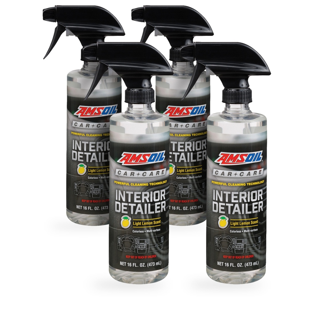 Kit 4 Limpiadores Interior Detallado Amsoil Aroma 2 Litros