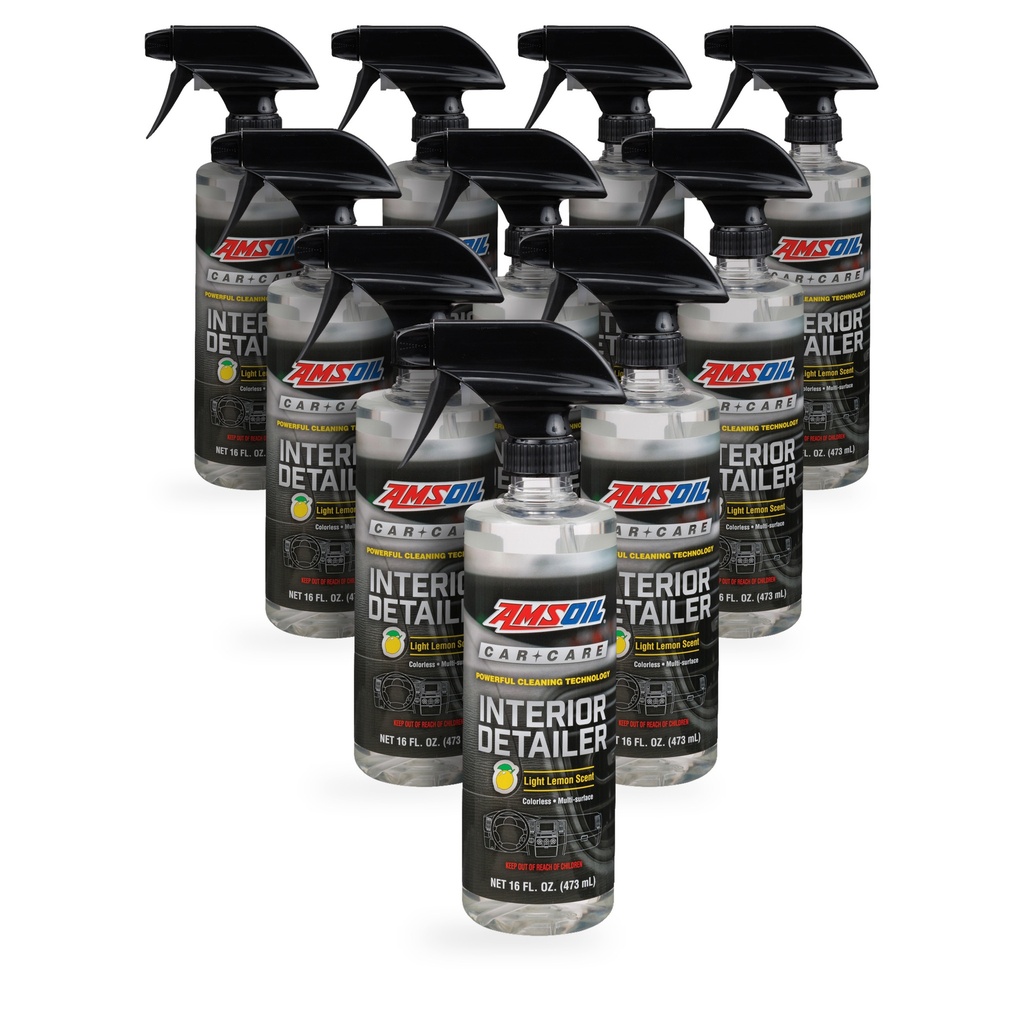 Kit 10 Limpiadores Interior Detallado Amsoil Aroma 5 Litros