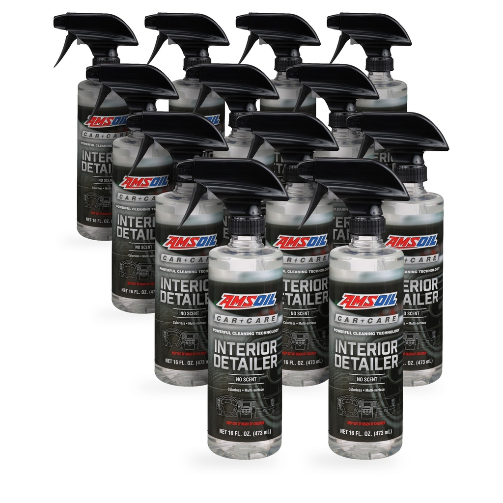 Kit 12 Limpiadores Interior Detallado Amsoil 6 Litros