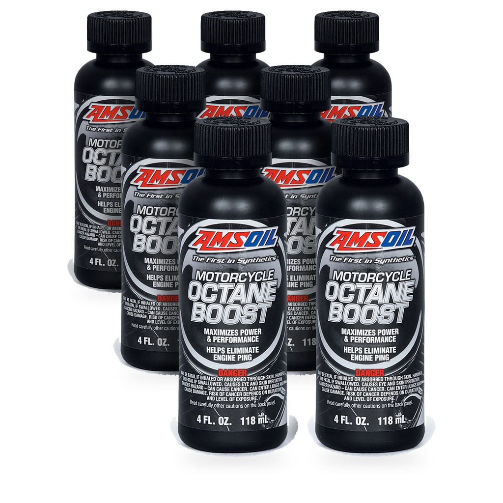 Kit 7 Aditivos Potenciador Octanaje Amsoil Moto +3 826 Ml