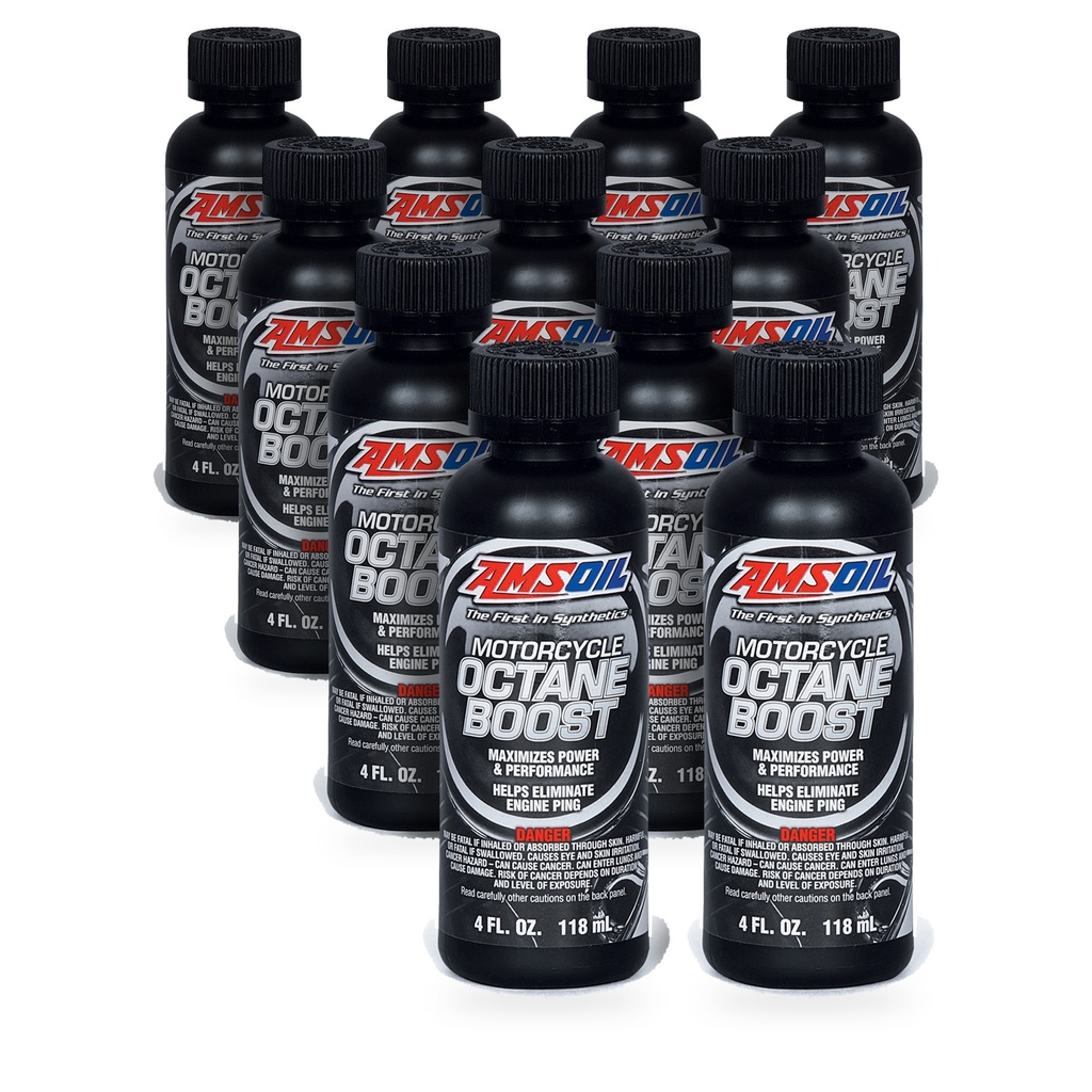 Kit 11 Aditivos Potenciador Octanaje Amsoil Moto +3 1 Litro
