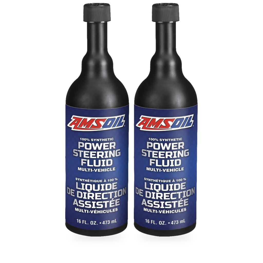 Kit 2 Piezas Aceites De Direccion Hidraulica Amsoil Fluido