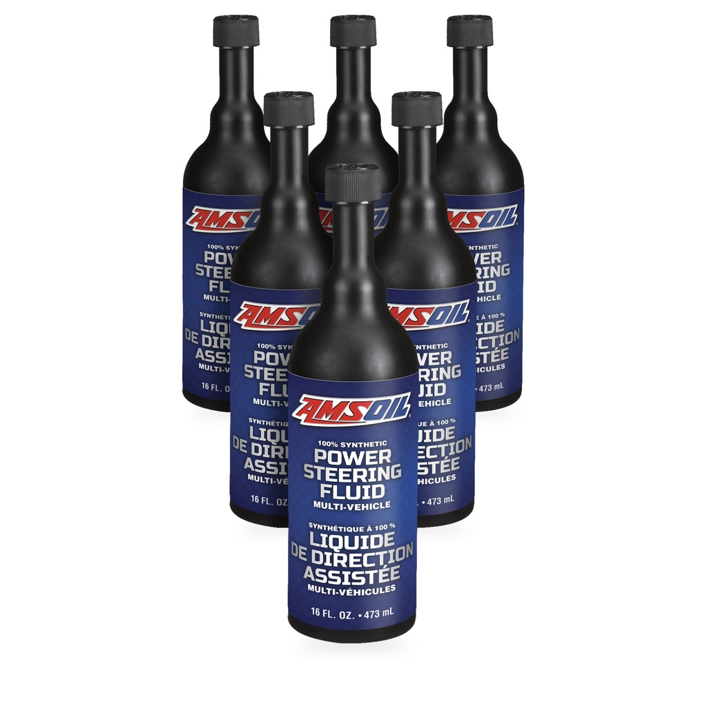 Kit 6 Piezas Aceites De Direccion Hidraulica Amsoil Fluido