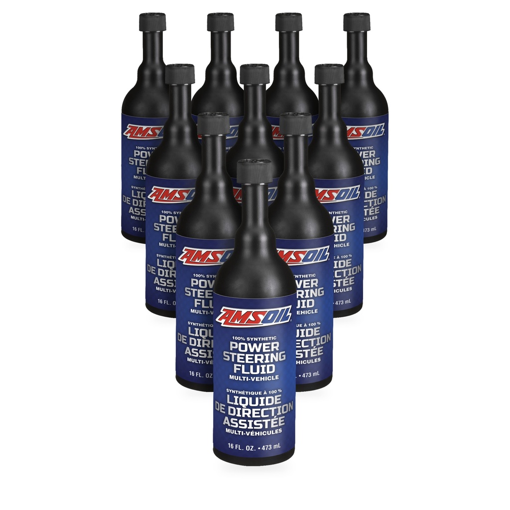 Kit 10 Piezas Aceites De Direccion Hidraulica Amsoil Fluido