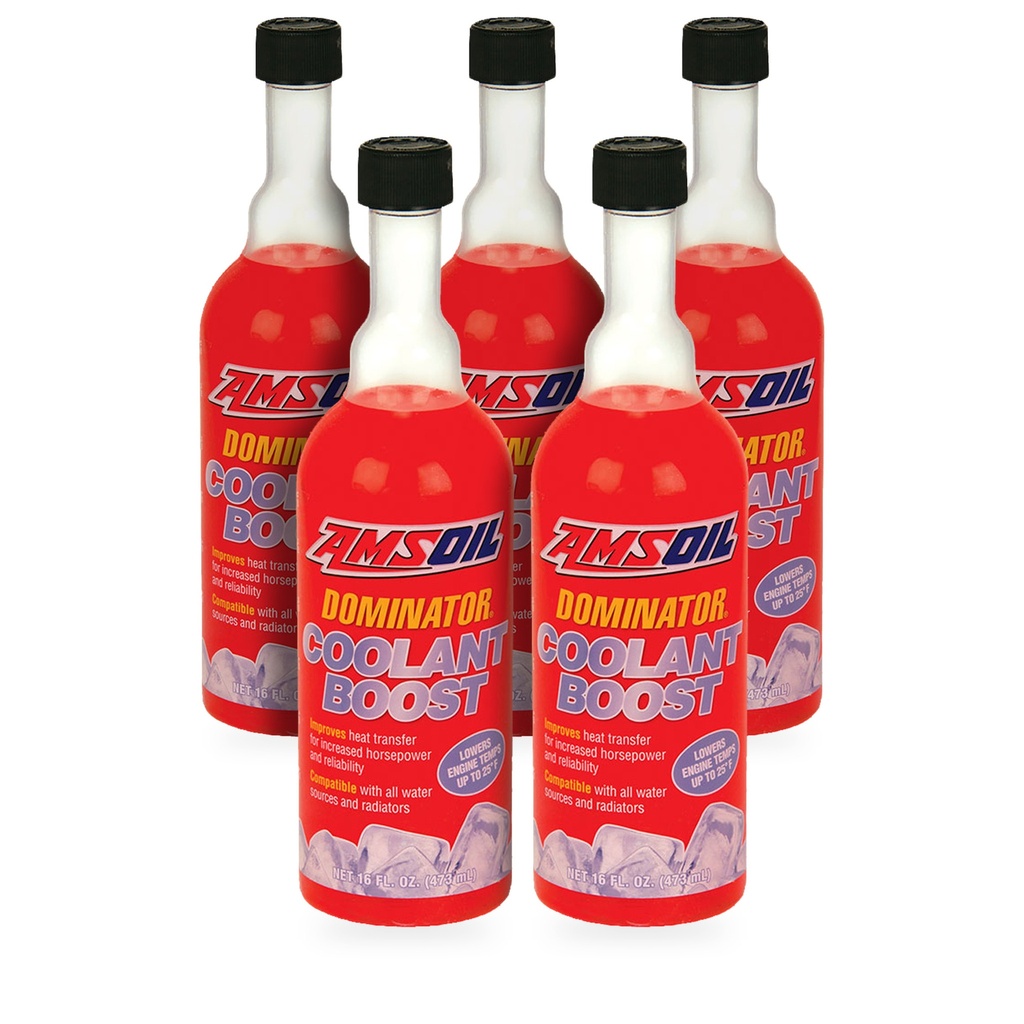Kit 5 Optimizadores De Refrigerante Amsoil 2 Litros