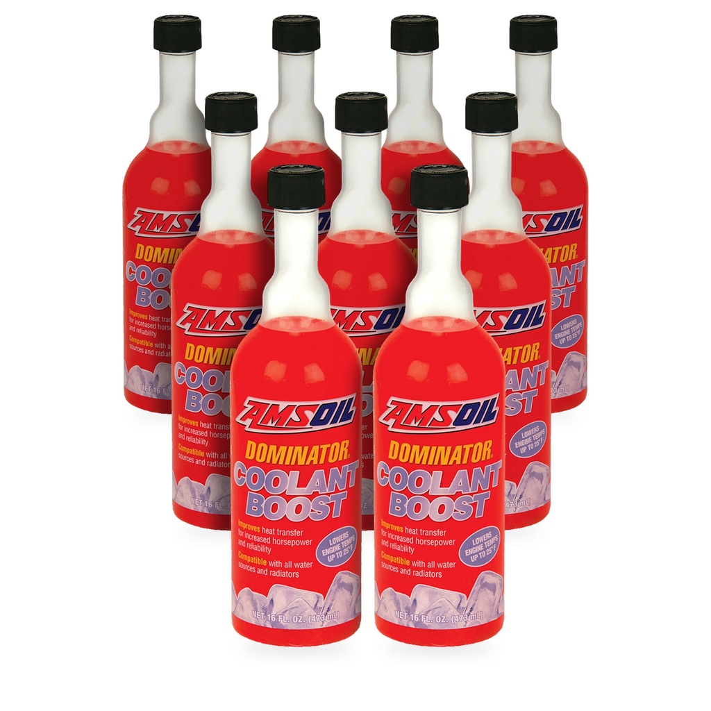 Kit 9 Optimizadores De Refrigerante Amsoil 4 Litros