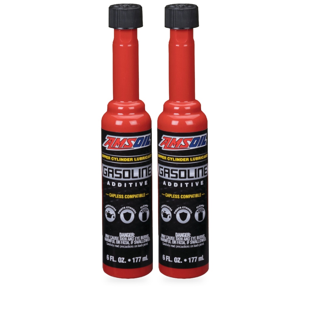 Kit 2 Aditivos Gasolina Amsoil Limpia 354 Ml