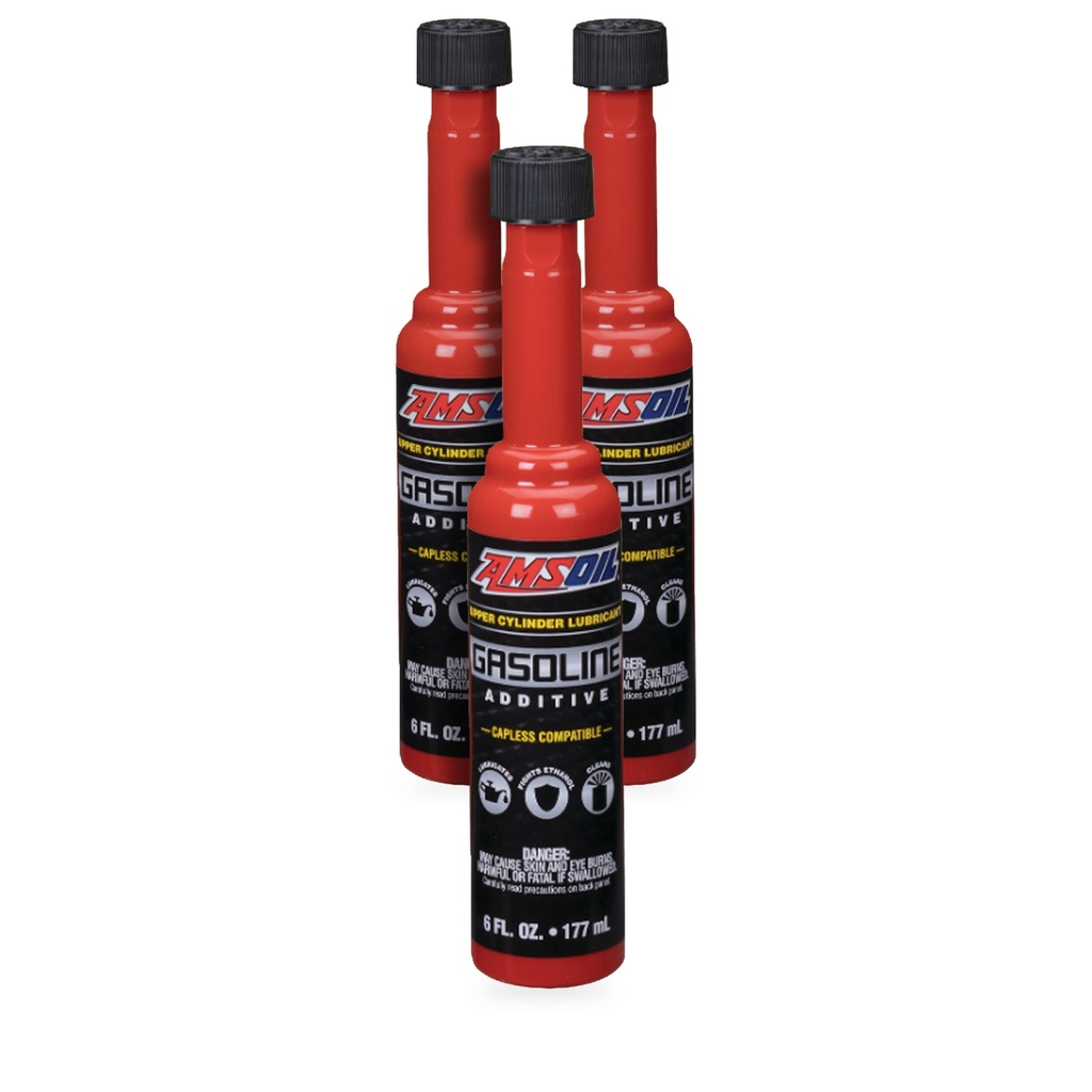Kit 3 Aditivos Gasolina Amsoil Limpia 531 Ml