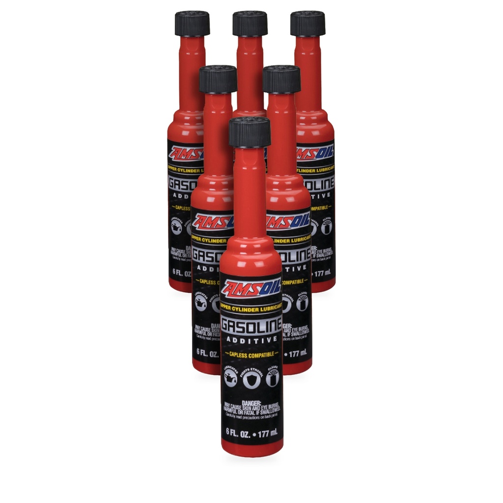 Kit 6 Aditivos Gasolina Amsoil Limpia 1 Litro